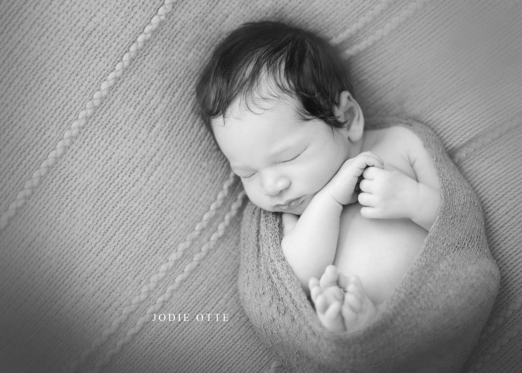 Black and White Photography - Newborn & Baby ⋆ J. Otte Photography